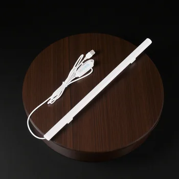 Led Light Tube Leselampe Lernen 3colors Leds Nacht mit magnetischem USB-Stecker 20cm-50cm Streifen dimmbare