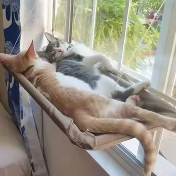 Winter Katze Fenster Hängen Hängematte Bett Saugnapf Platzsparend Alle Jahreszeiten Einfache Installation