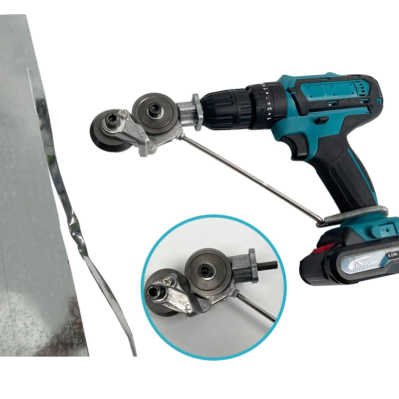Elektrische Bohrmaschine Konvertieren Schere Platte Cutter – Bild 5