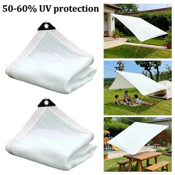 Outdoor Weiße Sonnenschutz-Überdachungen Auto-Zeltplane Anti-UV Schattenmembran Markise Schutzzelte Outdoor
