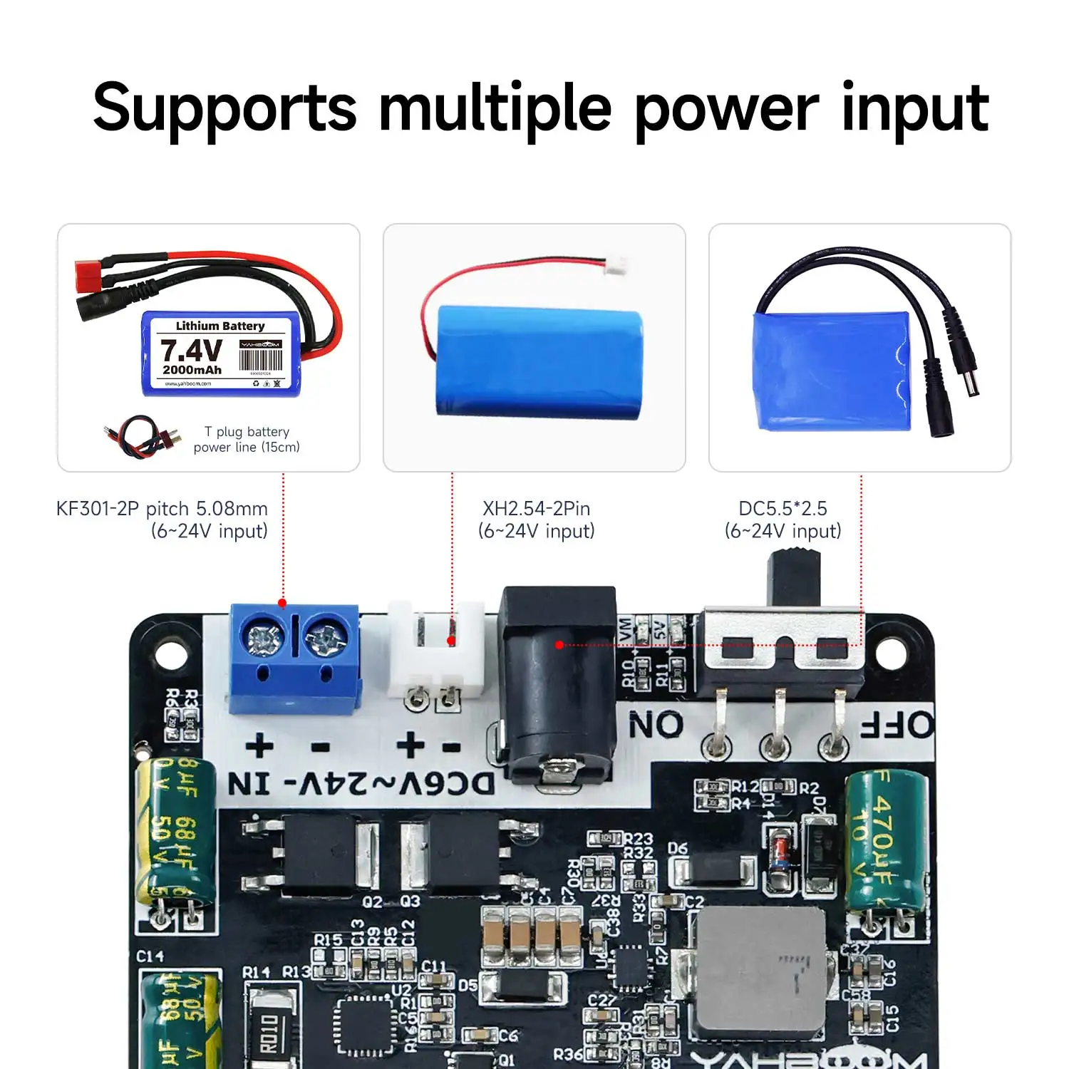 Raspberry Pi 5 Netzteil-Erweiterungsplatine DIY – Bild 4