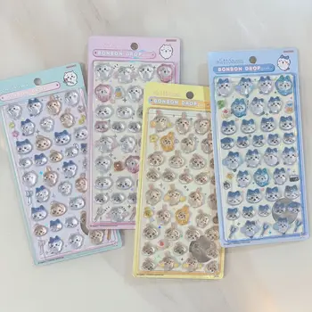 CKW 3D Jelly Crystal Aufkleber Niedliche Usagi Hachiware Jiikawa Abziehbilder Wasserfeste Aufkleber