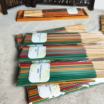 60 Premium-Aromatherapie-Sticks-Set - 6 Düfte für Yoga, Meditation, Entspannung und Schlafhilfe - perfekte