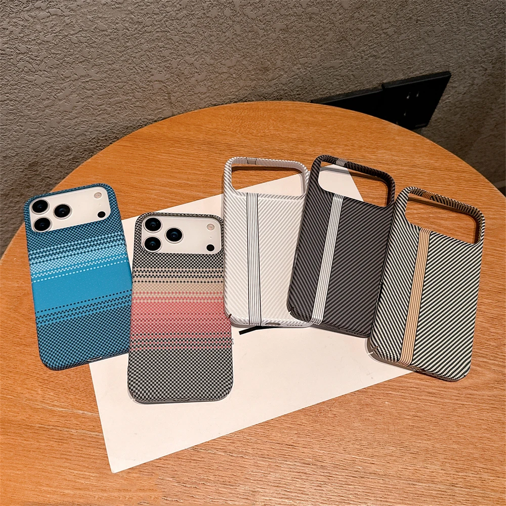 Kevlar-Carbonfaser-PC-Hartschale für iPhone 17 Air 16 Pro Max – Bild 3