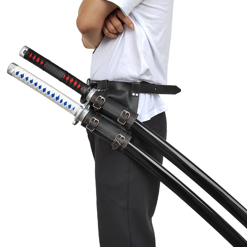 Anime Dämon Cosplay 1/2/3 Tier Set Katana Gürtel Schwert – Bild 4