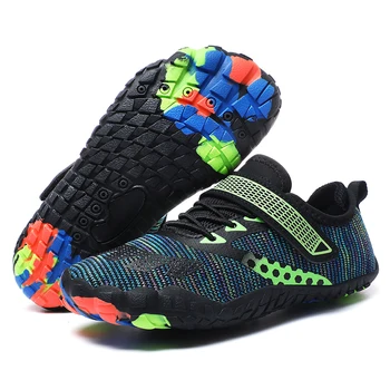 Kinder Wasserschuhe Schnell trocknende Strand Barfuß Wasserschuhe Unisex Schwimmsandalen Strandsportschuhe