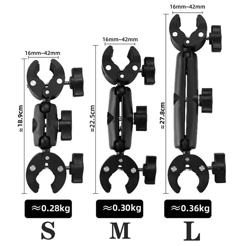 Radfahren Motorrad Clip Quick Release Magic Arm 360 ° – Bild 6