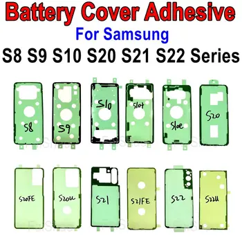 Batterie-Rückseite, selbstklebender Aufkleber, Kleber für Samsung Galaxy S8 S9 + S10 5G S10E Lite S20 Ultra