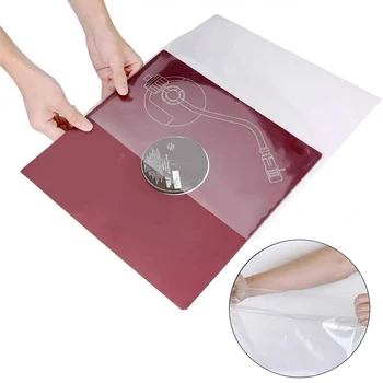 【C】3/5/10 Stück 12-Zoll-Aufbewahrungstaschen für LP-Vinyl-Schallplatten, dreilagige Album-Schutzhüllen