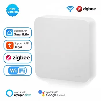 Tuya Zigbee 3.0 Gateway Hub Smart Home Wireless Bridge Smart Life APP Fernbedienungs-Automatisierungsgerät