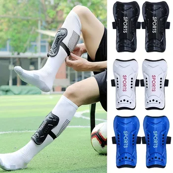 1 Paar Fußballtraining Crashproof Wadenschutz Beinmanschetten Kinder Teenager Fußball Protege Tibia Sicherheit