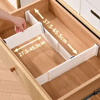 Teleskop Schublade Teiler DIY Einstellbare Schrank Schindel Multifunktionale Schublade Separator Schrank