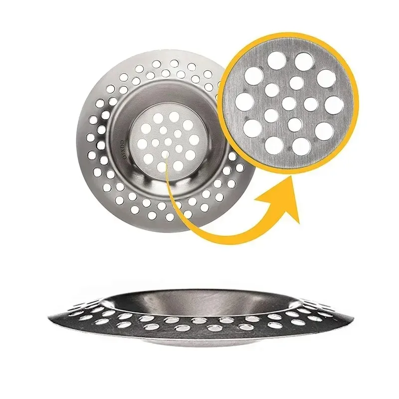 Küche Waschbecken Filter Edelstahl Mesh Waschbecken Sieb – Bild 5