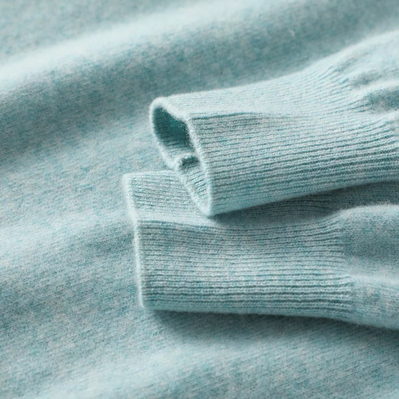 Herbst und Winter dünner Pullover Damen Rundhalspullover – Bild 6