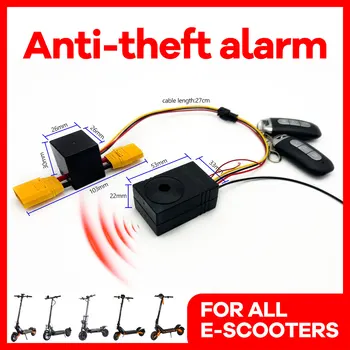 Universeller versteckter Diebstahlalarm, geeignet für Elektroroller, Fahrräder, Stromausfallschutz mit Relais