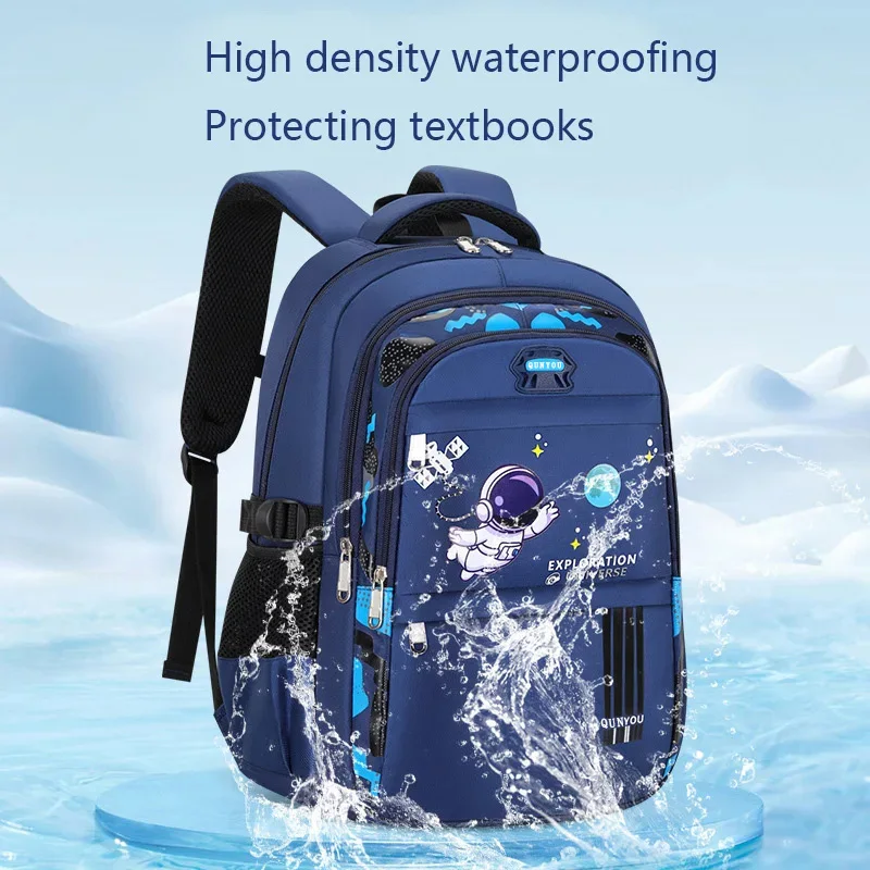 Kinderrucksack Kinder Schultaschen für Jungen Astronaut – Bild 3