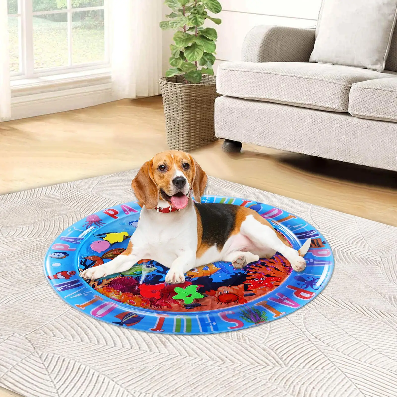 Wasser Sensorische Spielmatte Verdickte Aufblasbare – Bild 5