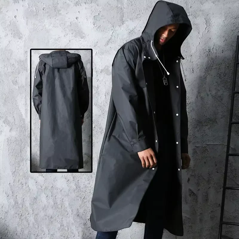 Modischer schwarzer Windjacke-Stil für Erwachsene – Bild 4