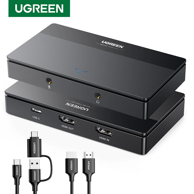 UGREEN HDMI Video Capture Card 4K60Hz HDMI zu USB/Typ-C Video