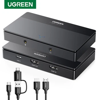UGREEN HDMI Video Capture Card 4K60Hz HDMI zu USB/Typ-C Video Grabber Box für Computer Kamera Live Stream