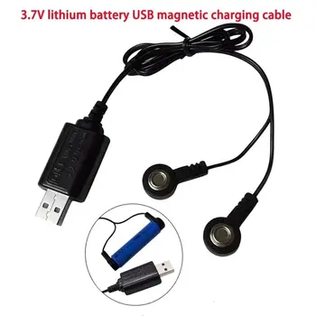 Magnetisches Lithium-Batterieladegerät Universelles USB-Batterieladekabel 3,7V 4,2V USB Magnetisches Ladegerät