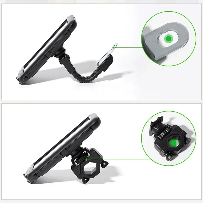 Motorrad Telefon Halter Unterstützung Moto Fahrrad – Bild 6