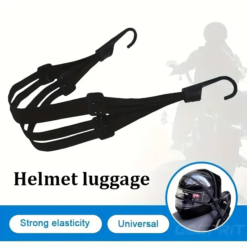 1-teiliger elastischer Motorrad-Koffer mit Sicherheitshaken – Bild 3