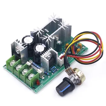 DC10-60V DC 10-60V Motor drehzahl regelung PWM-Regler Schalter 20a Stroms pannungs regler