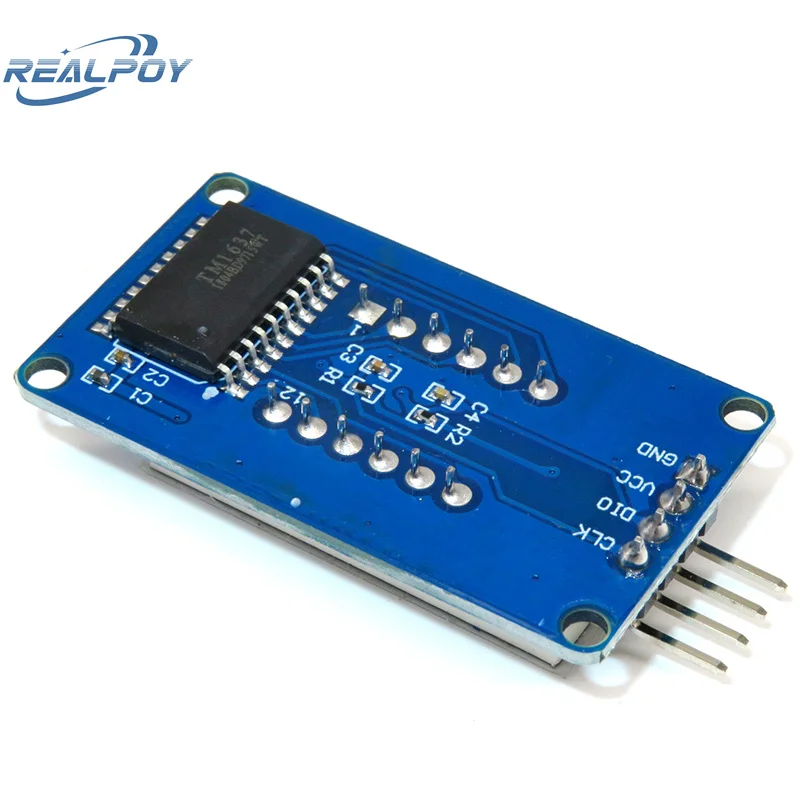 TM1637 LED-Anzeigemodul für Arduino, 7 Segmente, 4 Bits, 0,36 – Bild 4