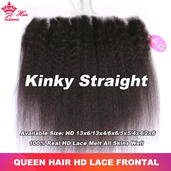 HD Lace Kinky Straight Frontal 13x4 13x6 6x6 5x5 4x4 2x6 Closure Virgin Hair 100% Human Raw Hair Pre Plucked