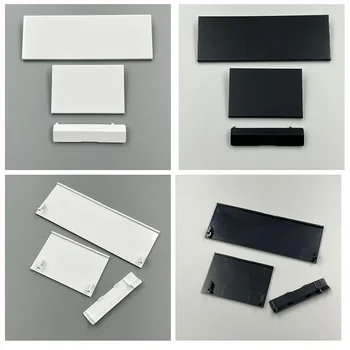 Schwarz Weiß Für Nintendo Wii Konsole Tür Abdeckungen Klappe Ersatz Panel Set