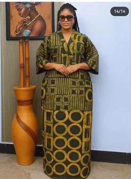 Afrikanische Kleider für Frauen 2026 Übergröße Traditionelle Afrika-Kleidung Dashiki Ankara Gewand Abayas Robe