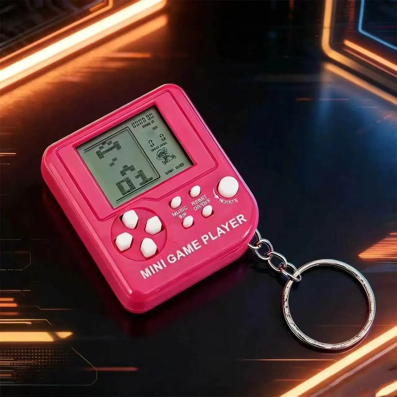 Klassische Retro Mini-Handheld-Spielkonsole, Elektronisches – Bild 4