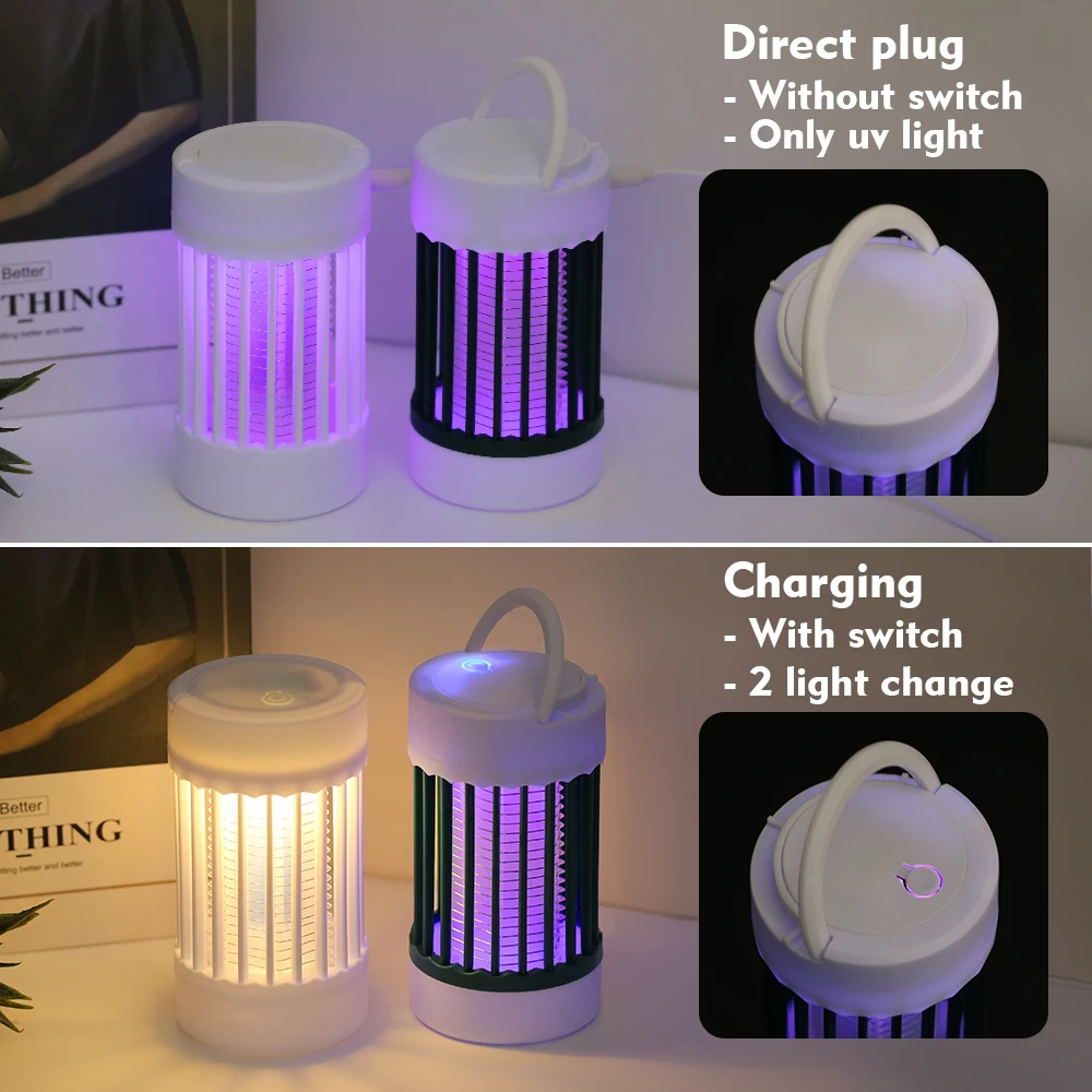 Elektrische Moskito-Mörder-Lampe, UV-Licht – Bild 3