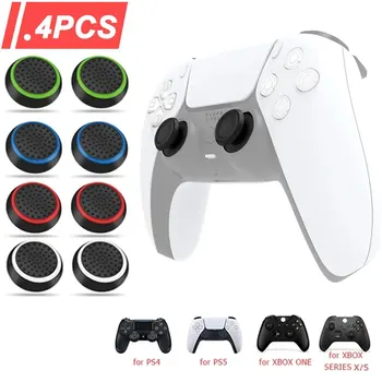 Silikon Gel Daumen Griffe Abdeckung Für Sony PS5/PS3/PS4 Für XBOX One Serie X S/Xbox360 Controller (4 Stück)