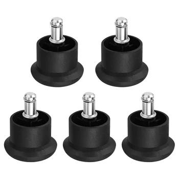 Stuhl Caster Räder Büro Stopper Caster Gleitet Feste Stühle Teppich Rad Rollen Zubehör Fuß (5 Stück)