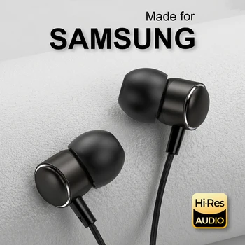 Typ C Kabelgebundene Kopfhörer HiFi-Stereo mit Mikrofon-Kopfhörer für Samsung Galaxy S25 S24 S23 Ultra Note 20