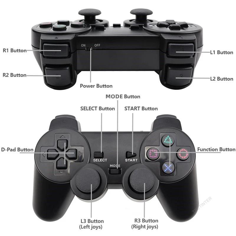 Wireless Gamepad für Sony PS2 Controller für Playstation 2 – Bild 6