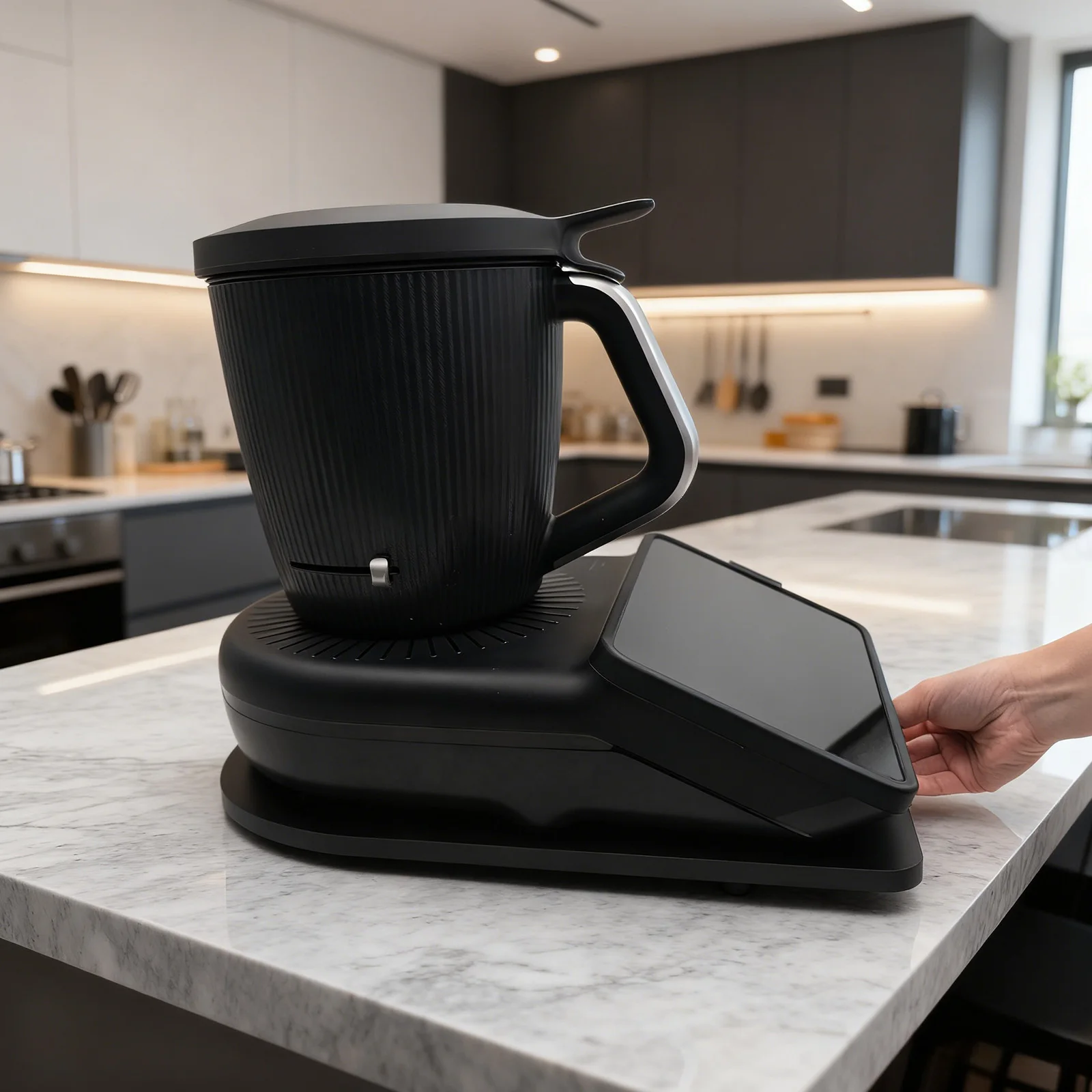 Thermomix TM7-Gleitbrett mit Rollen: Easy-Move-Base-Gleiter – Bild 4