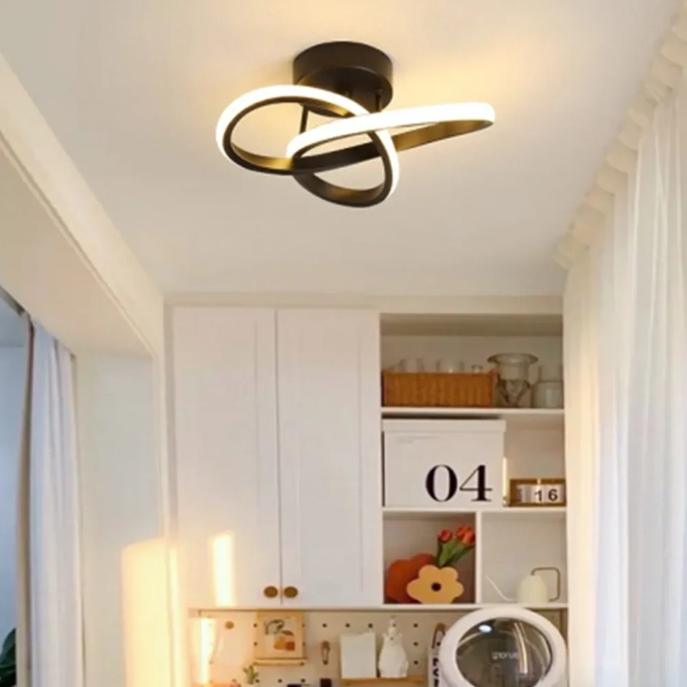 Moderne LED-Deckenleuchte, Flurbeleuchtung, minimalistische – Bild 2