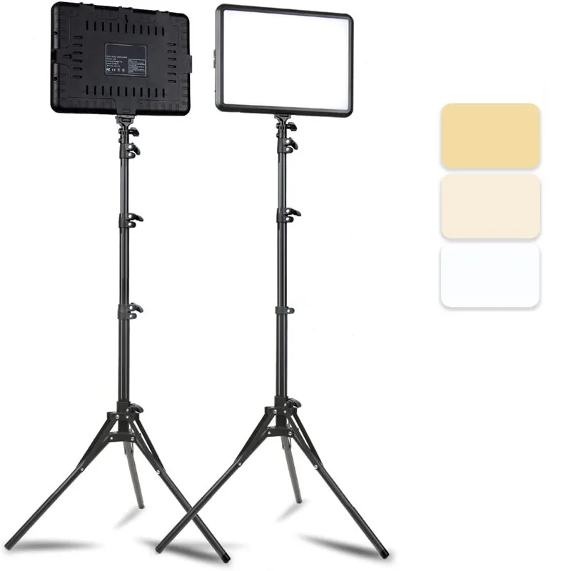8/12 Zoll LED Fotografie Video Panel Licht Foto Studio