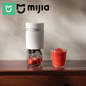 MIJIA Tragbarer Mixer 2,40S, schnelles Entsaften, 19500 U/min, 300 ml Fassungsvermögen, Mixer-Entsafter