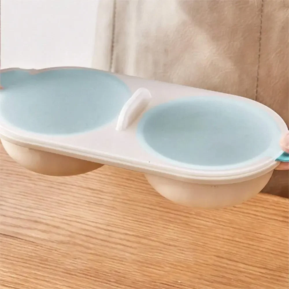 1 Stück Mikrowellen-Eier-Streicher, Doppelbecher-Eierkocher – Bild 2