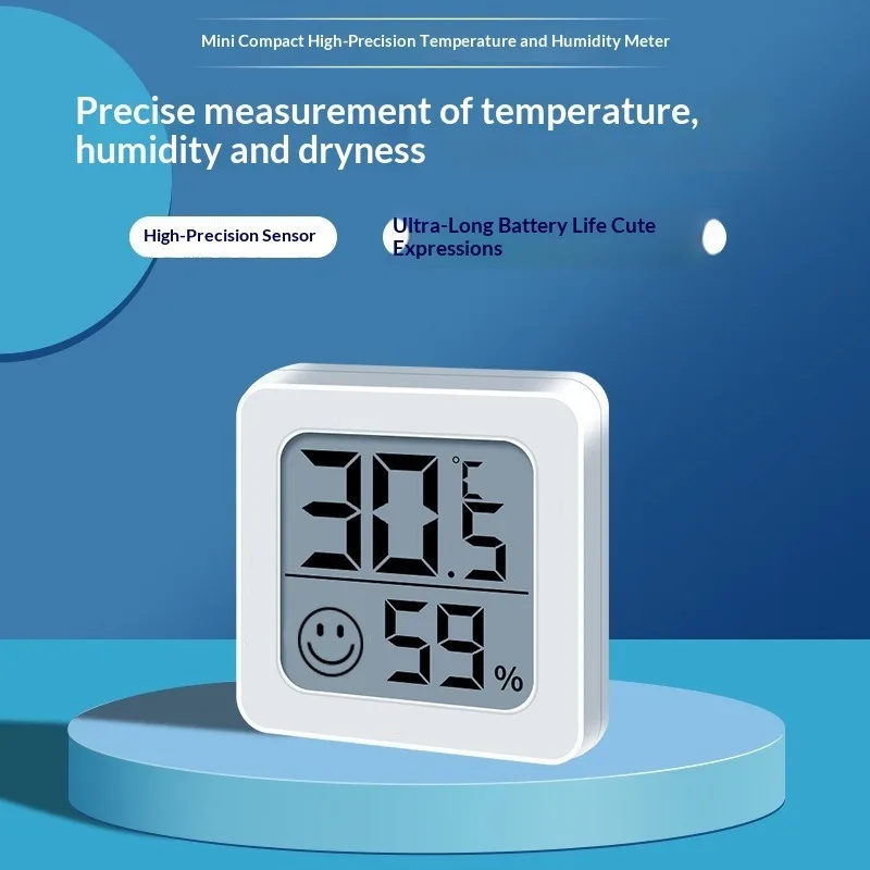 1/3 Stück Mini LCD Digital-Thermometer Hygrometer Innenraum – Bild 2