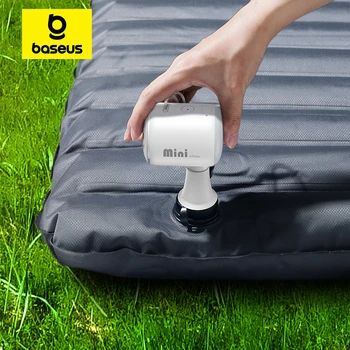 Baseus Luftpumpe, kabelloser Luftkompressor, Camping, aufblasbare Entleerungsbetten, Matten, Schwimmring