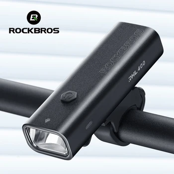 ROCKBROS Fahrrad Licht Regendicht Typ-C Lade LED 2000mAh MTB Front Lampe Scheinwerfer Aluminium Ultraleicht