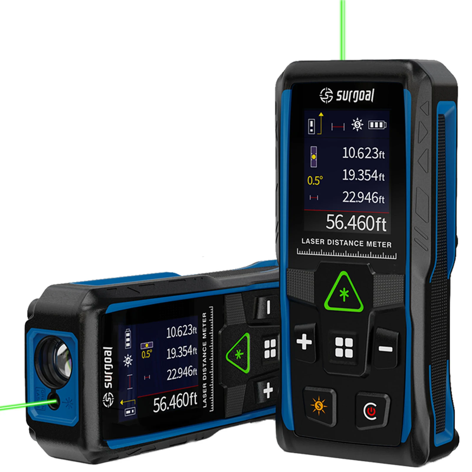 Farbbildschirm 100 m grüner Laser-Entfernungsmesser – Bild 2