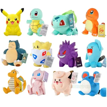 2026* Pokemon Gengar Plüschtier 24cm Pokemon Stofftier Niedliche Cartoon Pikachu Plüschpuppe Weiche Puppe