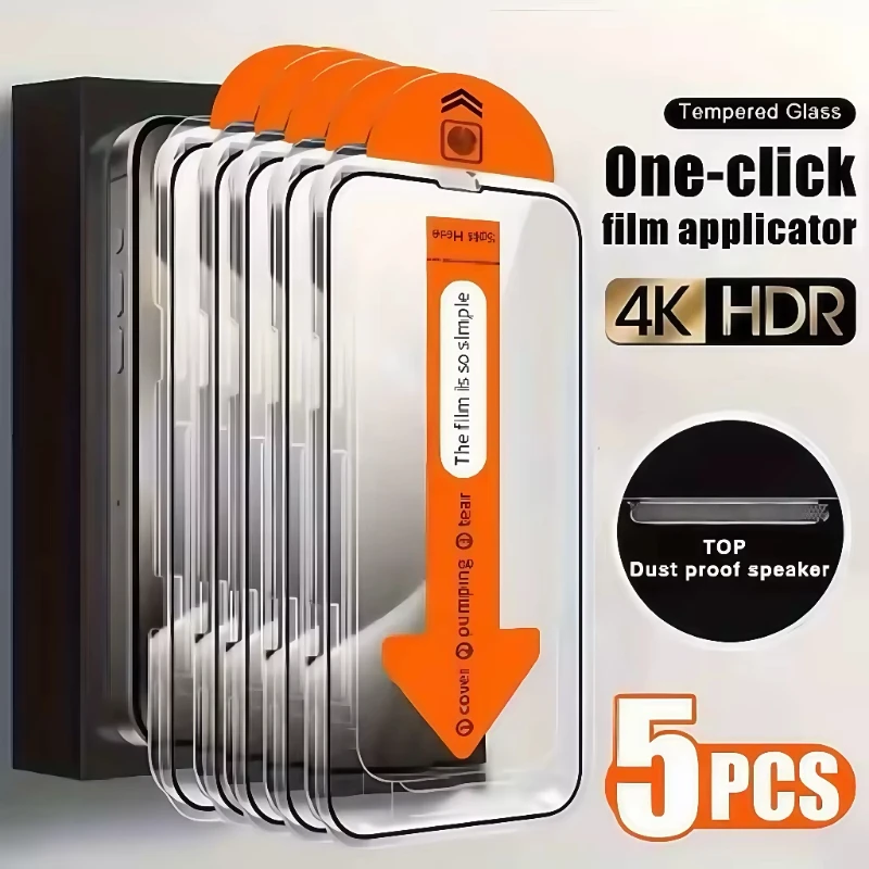 1-5 Stück staubfreier Displayschutz für Samsung A56 5G A55