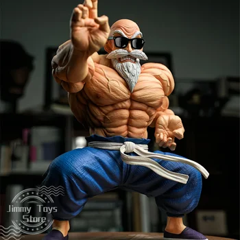 10 cm Anime Dragon Ball figur GK Muscle Master Roshi Goku Kame Sennin Figur PVC Action Figure Modell Kinder